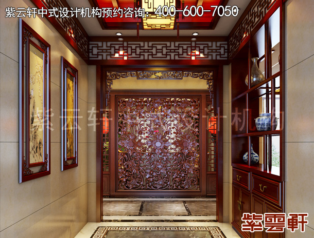 徐州传统复古中式室内装修效果图赏析