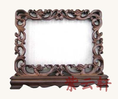中式镜框-韵味十足的传统家居-图片