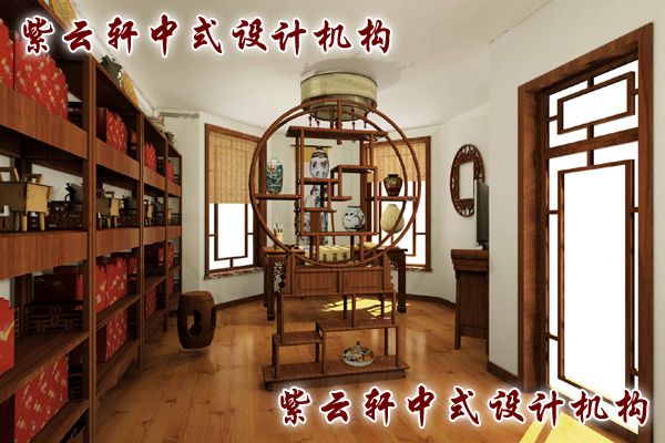 中式古典书房风格镜花水月的雅客