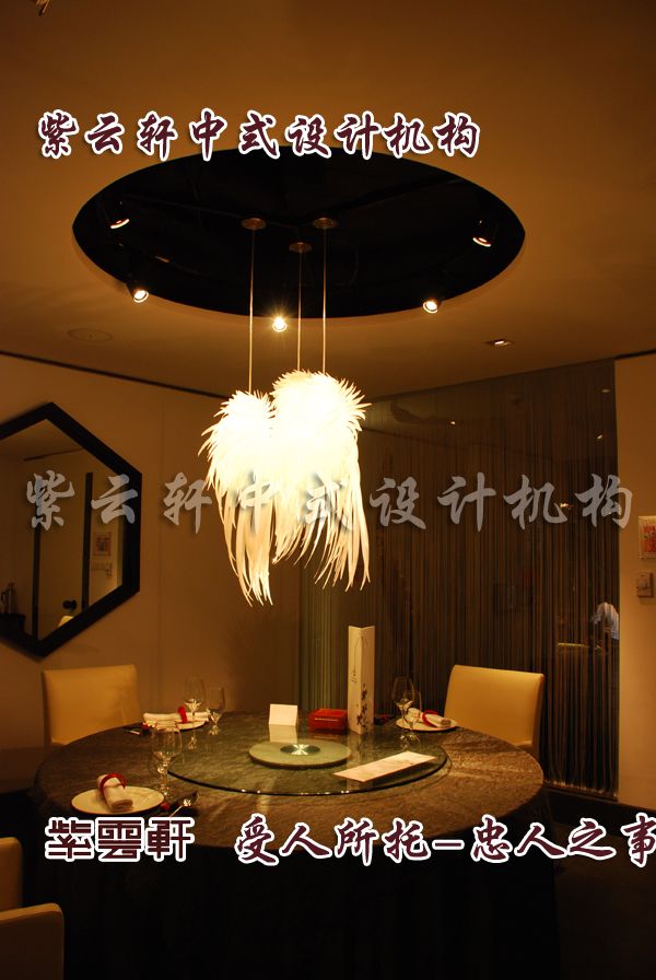 冷了诗香词阙中式古典餐厅灯具
