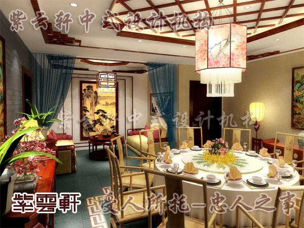 中式餐厅风格装修带来的特色
