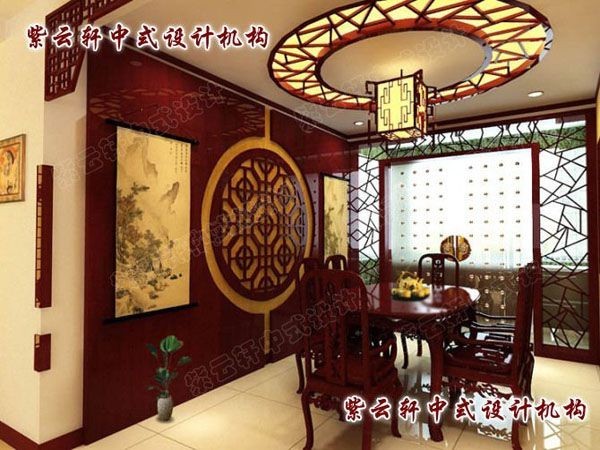 中式简约餐厅贴近生活的设计理念