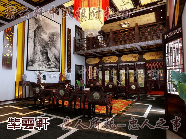 中式古典装修风格衬托出生活中的完美宫殿