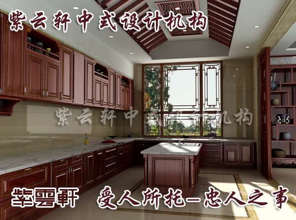 中式家装厨房的装修衬托出时代的演变进程