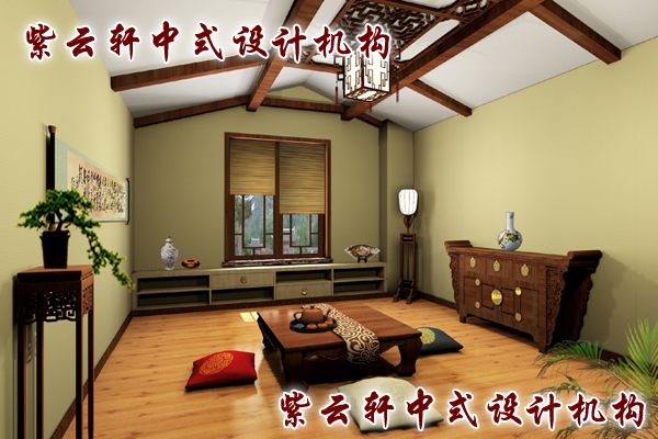 中式风格茶室设计带来生活的高雅情趣
