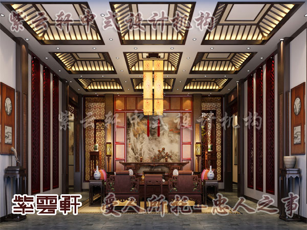 中式风格客厅设计平凡人生演绎出简单生活