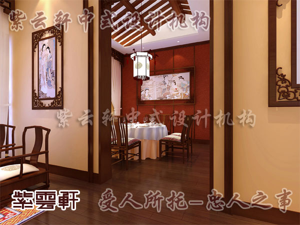 中式古典风格茶餐厅听见来自生活的悄声细语