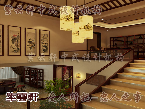 中式古典装修若隐若现的轮廓变得柔美与平静