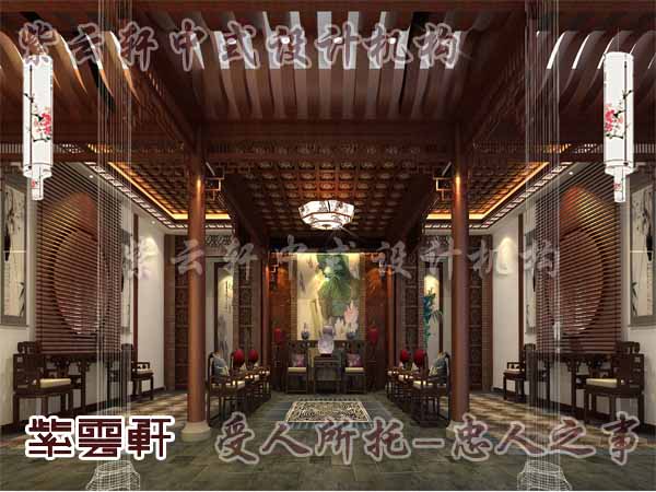 中式古典风格家具设计凝结着五千年灿烂辉煌