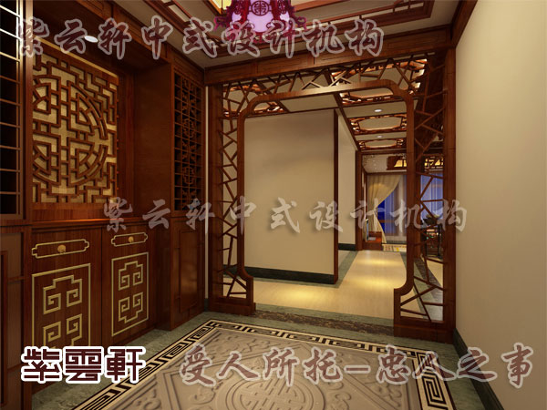 中式装修看中了中式家具的古典时尚更为高雅