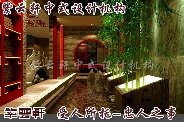 中式风格茶馆装修设计可视为人化自然的极至