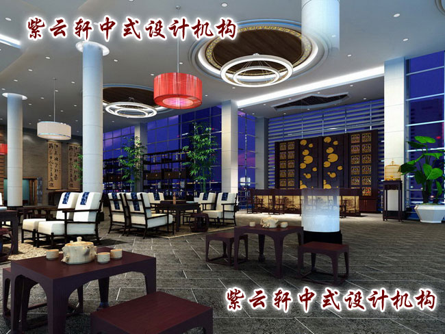 中式酒店装修满足并调和人类生活美化的需求