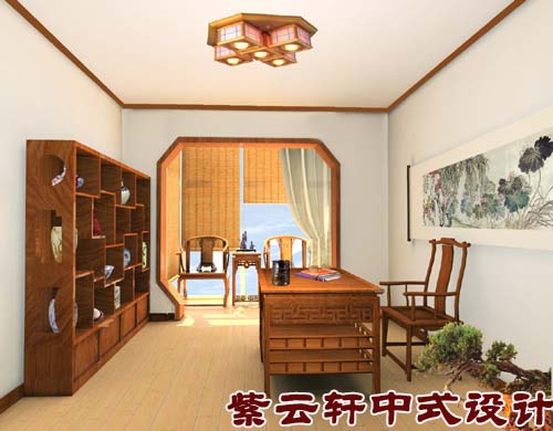 中式古典书房最能表现出主人习性专长的场所
