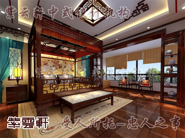 中式家具整个空间的一个细节决定地方的气质