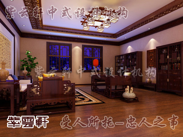 中式书房装修了解文人墨客为什么很喜欢书房