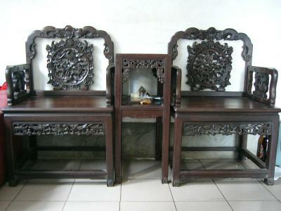 中式红木家具始于明代保持了优美造型艺术风