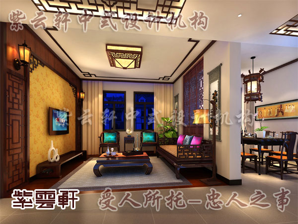 中式古典家具点缀了家居生活的同时点亮枯燥