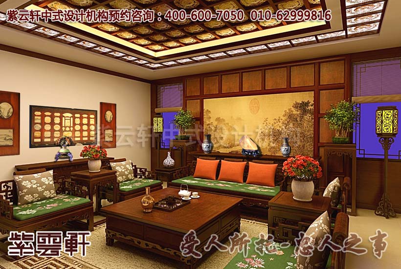 别墅中式装修 中式家具蕴涵传统家具的文化意义