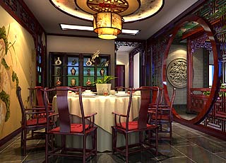 古典中式风格北京豪宅装修案例—雍容华贵尽显皇家风范