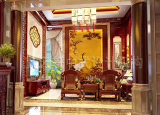 宿迁古典中式别墅设计装修 江南建筑室内的典雅风情