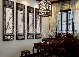 紫云轩古典中式装修案例-古典的审美情趣与审美追求