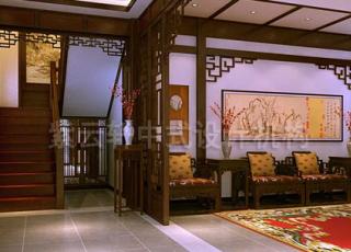 紫云轩现代中式装修案例赏析-古典与现代传世经典的完美演绎