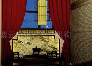 新古典茶餐厅中式装修设计-打造祥和典雅的完美空间