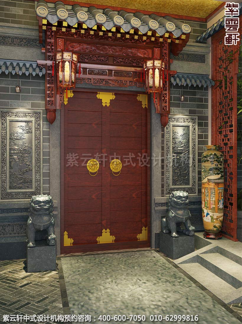风俗民情对中国古代建筑民宅门的文化修饰
