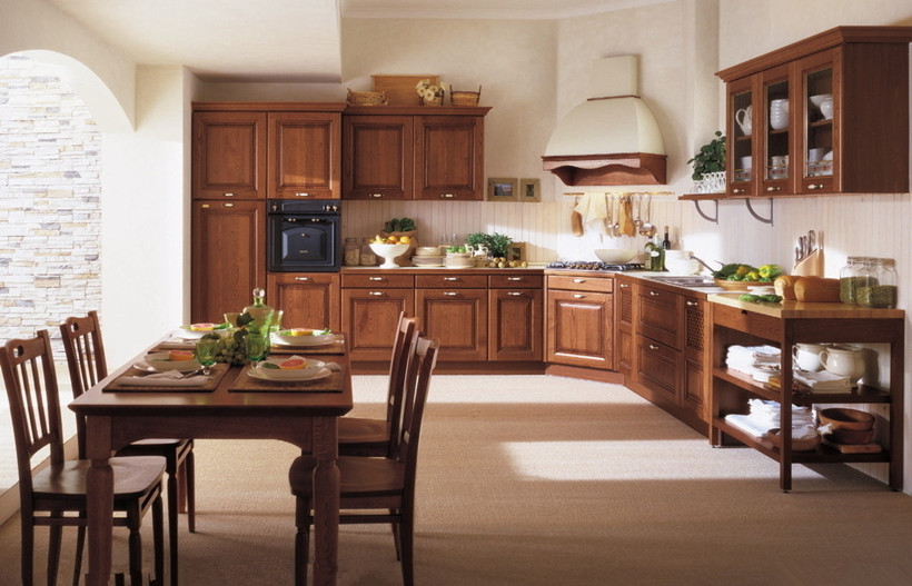 中式装修家居厨房该如何选用合适的装修材料