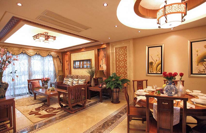 客厅中式装修按家具材质分类有哪些优劣知识