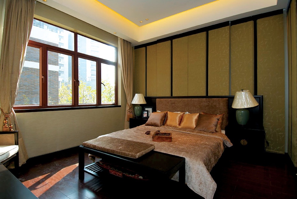 中式卧室装修从以下几个方面做到健康环保