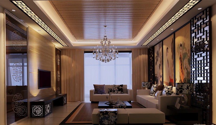 新中式风格家居里不同空间的精致装修技巧