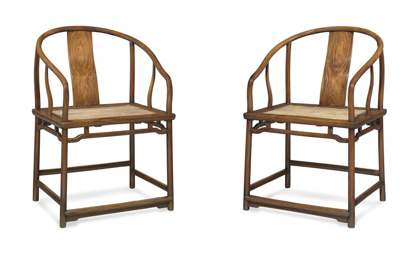 为您精选了古典红木家具四种不同样式的圈椅