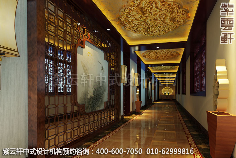 中式装修家居风水之走廊装饰灯风水