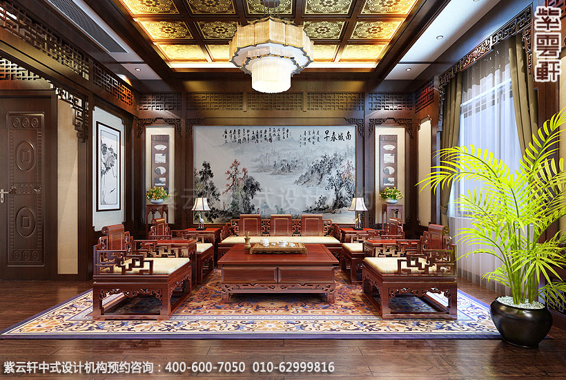 上海王公馆新中式会所装修办公室