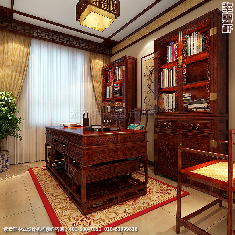 中式装修住宅空间环境的家具如何搭配