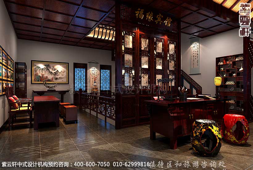 红木家具于中式装修酒店-展现中国风格文化传承