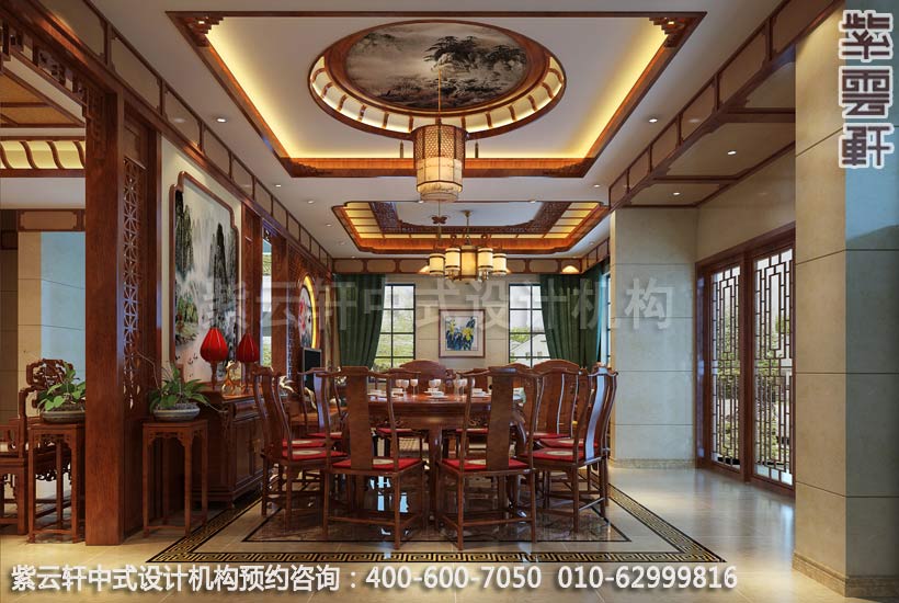 中式装修快餐中式家装餐厅装修图片9