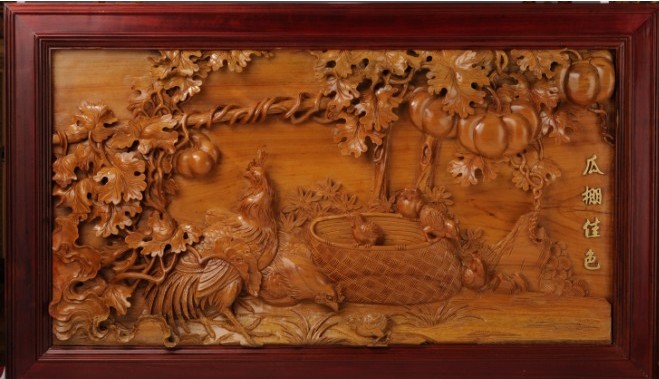 中式古典红木家具雕工之美--四雕工艺精湛圆熟，刻画意境悠远