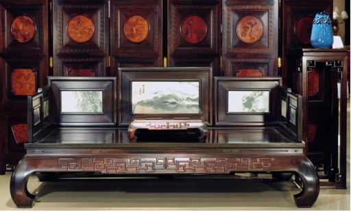 中式风格红木家具传统纹饰雕刻美学