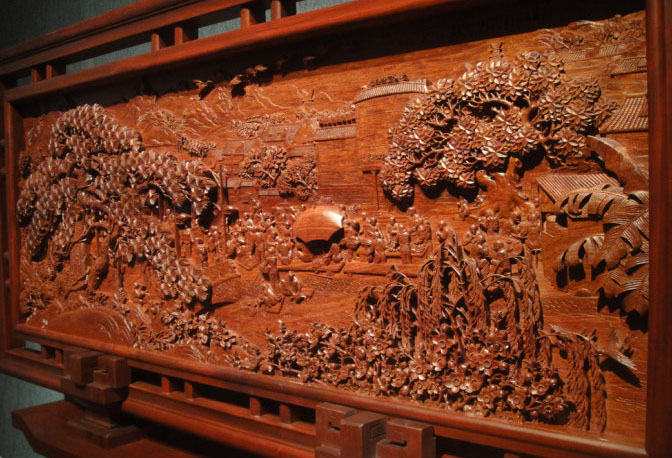 中式传统木雕装饰 演绎雕镂成岁月的记忆