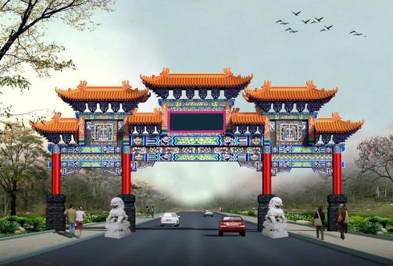 汉族文化特色建筑之牌楼设计欣赏