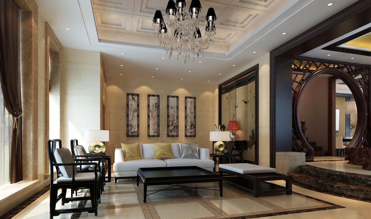 新中式风格客厅该如何调和古典与时尚两重元素