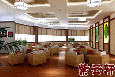 酒店大堂休息区