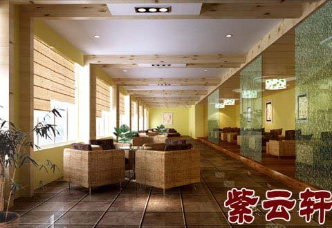 酒店大堂休息区