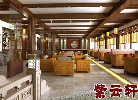 酒店大堂休息区