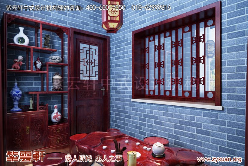 中式装修茶室