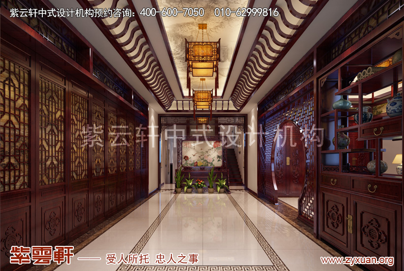 门厅中式设计图