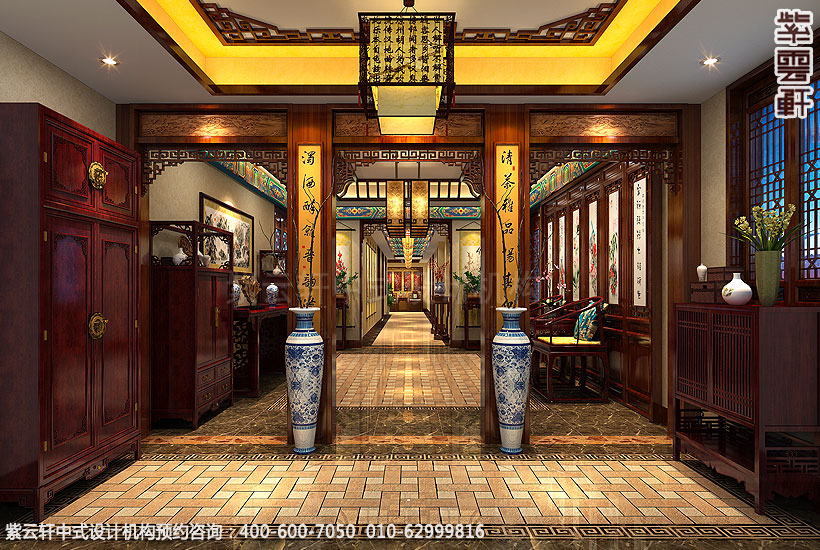 门厅豪华装修效果图
