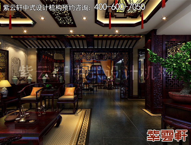 中式古典过厅设计